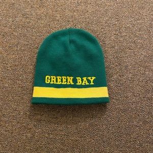 Green Bay Packers Reversible Kids Winter Hat